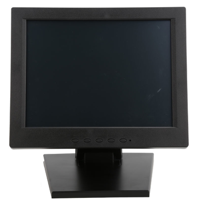 POS 저항력이 있는 DC12V 12 인치 LCD 터치 스크린 모니터 VGA HDMI USB