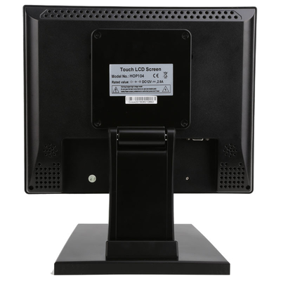 POS 저항력이 있는 DC12V 12 인치 LCD 터치 스크린 모니터 VGA HDMI USB