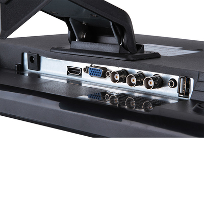 BNC 입력과 17 인치 DC12V  CCTV 호프스타 모니터 플라스틱 케이스 HD 디스플레이