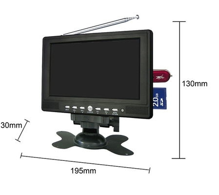 무선 백업 카메라 7은 LCD 자동차 모니터 TFT LCD 모니터 IP67 1024x768으로 조금씩 움직입니다