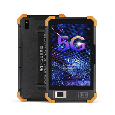 방수 IP68 8 인치 안드로이드 태블릿 산업용 5G 지문 모듈