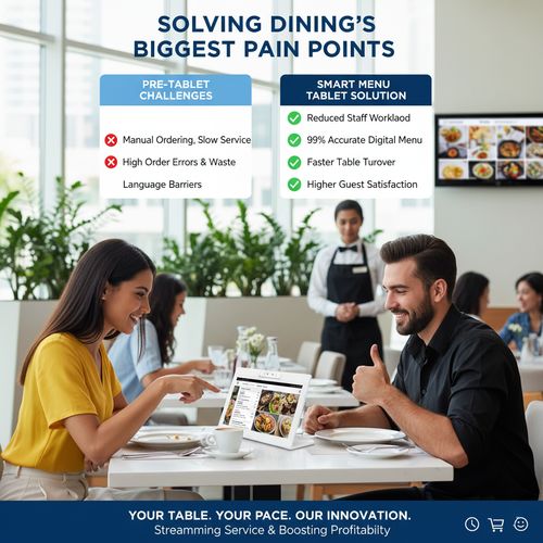 최신 회사 사례 Reinventing Dining Efficiency with Restaurant Ordering Tablets in Dubai