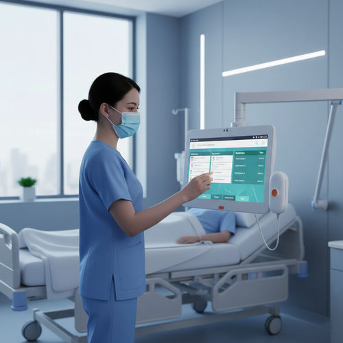 최신 회사 사례 Enhancing Hospital Ward Efficiency with Smart Medical Monitoring Tablets
