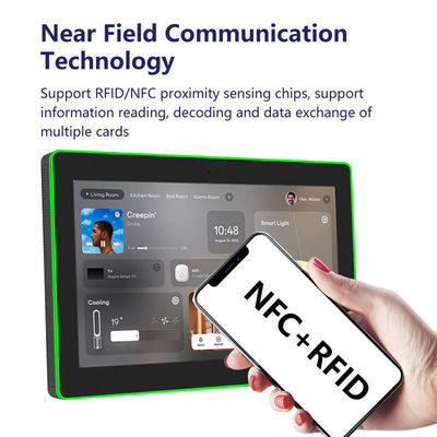 15.6인치 RK3566 NFC POE 파워 태블릿 PC 벽에 장착 된 회의 안드로이드 태블릿 LED 조명