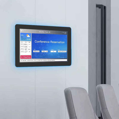 벽에 장착된 POE NFC 스마트 홈 태블릿 10.1인치 터치 스마트 홈 제어 화면
