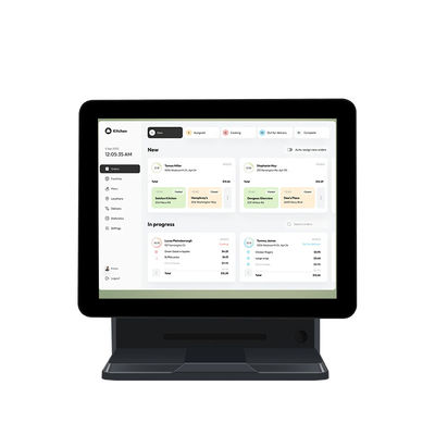 15.6인치 N2840 POS 머신 터치 스크린 POS 터미널 (소매점 및 레스토랑용)