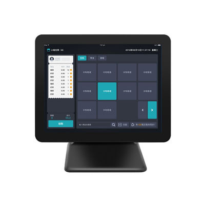 새로운 디자인 17인치 N5095 CPU POS 머신 8+256GB 대용량 메모리 Win10 소매 캐시 레지스터 POS 터미널