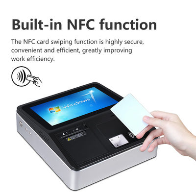 11.6인치 POS 터미널 시스템 소매 NFC 카드 리더 올인원 POS 시스템, 58mm 프린터 포함