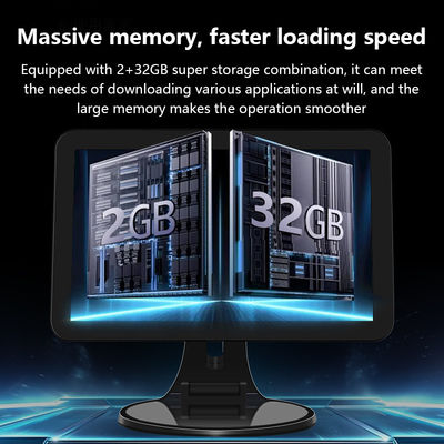 15.6인치 터치 스크린 데스크탑 POS 터미널 N2840 2+32GB 소매 캐시 레지스터 (스캐너 포함)
