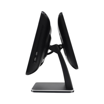 15.6인치 터치 스크린 POS 시스템 Win7/10 프린터 결제 단말기 데스크탑 전자 금전 등록기 (프린터 포함)