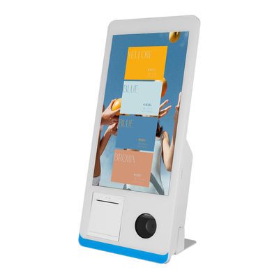 15.6인치 CE ROHS 인증을 받은 실내 결제 키오스크 POS 터미널 SDK 기능과 프린터