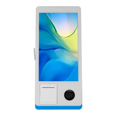 15.6인치 CE ROHS 인증을 받은 실내 결제 키오스크 POS 터미널 SDK 기능과 프린터