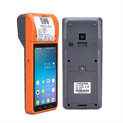 5.5인치 휴대용 안드로이드 POS 시스템 금전등록기 터치 스크린 모바일 POS 터미널 WiFi USB NFC 소매용 결제 블루