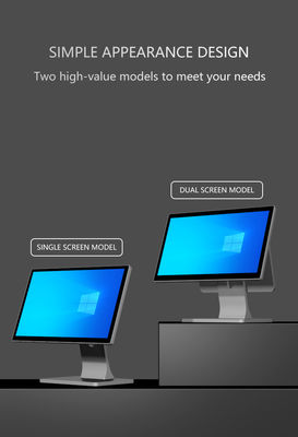 4GB DDR3 메모리 15.6인치 레스토랑용 POS 터미널 올인원 터치 POS 머신 Win POS 시스템