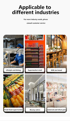 15.1/15.6인치 터치 스크린 POS 기계 소매 및 레스토랑 NFC 결제 현금 등록기