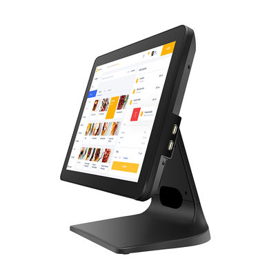 15.6인치 8+256GB 대용량 메모리 POS 금전등록기 1080P Windows10 터치 스크린 POS 기계 고객 디스플레이 포함