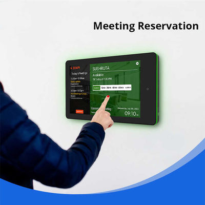 10.1인치 RK3288 안드로이드 회의실 태블릿 (POE, NFC, LED 라이트 바 포함)