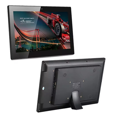 23.6인치 LCD 비디오 벽 디지털 사이니지 광고 디스플레이 로크칩 쿼드 코어 POE 전원 NFC 4GB 32GB 터치 스크린 소매점