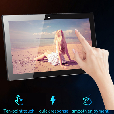 23.6인치 LCD 비디오 벽 디지털 사이니지 광고 디스플레이 로크칩 쿼드 코어 POE 전원 NFC 4GB 32GB 터치 스크린 소매점