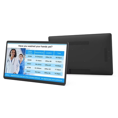 벽걸이형 데스크탑 14인치 안드로이드 태블릿 PC 4G LTE POE NFC 터치 스크린 키즈 교육 학습 스마트 오피스 디지털 포스터 플레이어