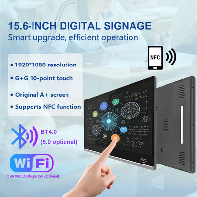 RK3568 쿼드코어 프로세서 및 4GB RAM 64GB 스토리지를 갖춘 21.5인치 FHD 스마트 교실 디스플레이