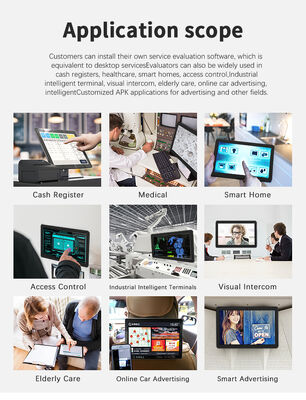 월 마운트 32인치 디지털 사이니지 광고 디스플레이 안드로이드 태블릿 PC POE NFC 와이파이 기능