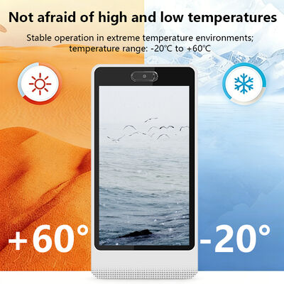 32인치 안드로이드 14 실내 SDK 벽걸이 AI 디지털 사이니지 광고 터치 스크린 포스터 디스플레이 가상 인간 상점 호텔