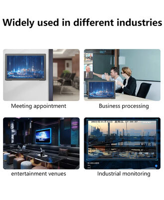 벽걸이형 15.6인치 1080p IPS 윈도우 10 OS 태블릿 PC POE NFC RJ45 Wi-Fi 터치 스크린 비즈니스 광고 디스플레이