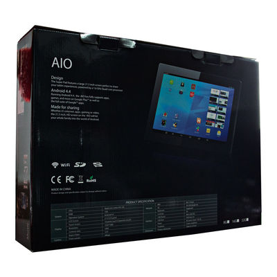 18.5인치 IPS 스크린 1.80GHz 쿼드 코어 프로세서와 10포인트 용량 터치와 함께 온-인-વન 터치 스크린 PC