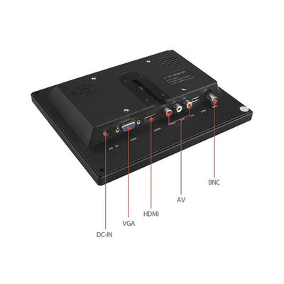 Hopestar 8인치 LCD CCTV 모니터 BNC, AV, HDMI 및 USB 입력