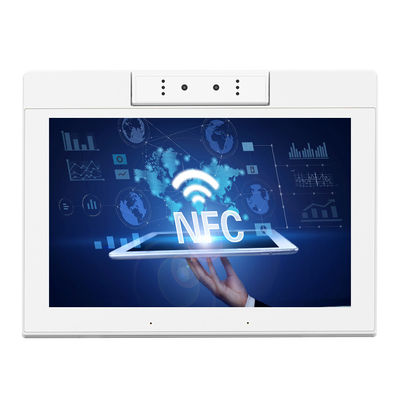 10.1인치 L형 RK3566 POE NFC 안드로이드 11 태블릿 PC 데스크톱 화이트 레스토랑 주문 태블릿 듀얼 카메라