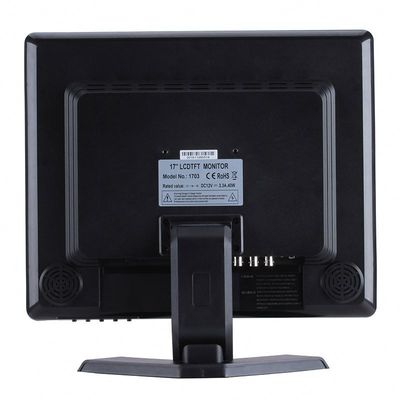 Hopestar 15인치 LCD CCTV 모니터 (BNC, USB, HDMI 입력 포함) – 고해상도 산업용 보안 디스플레이