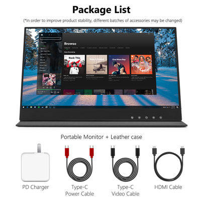 15.6인치 휴대용 무선 터치 스크린 모니터