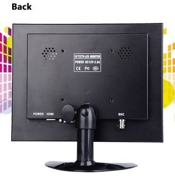 10인치 24VDC 산업용 차량 내 LCD 모니터 (HDMI, VGA, USB 포함)