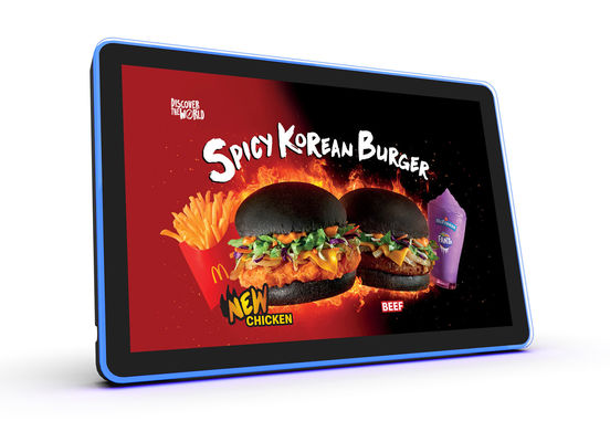 벽면 설치용 RK3288 쿼드 코어 및 정전식 터치 기능이 있는 10.1인치 IPS 화면 안드로이드 태블릿