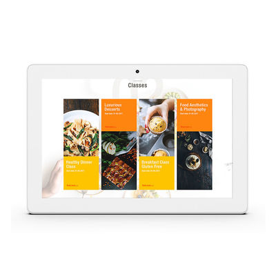 품질  10 Inch 4G SIM Slot Wall Mount POE Meeting Room PC Android RK3288  USB OTG 공장