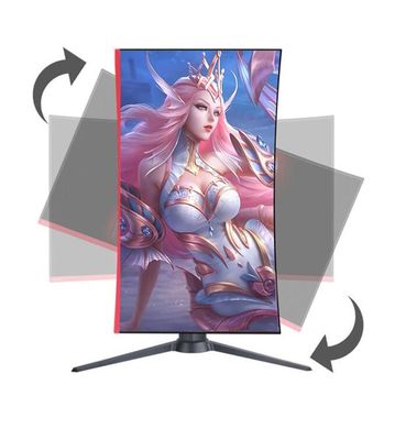 품질  27 Inch 165Hz Gaming Desktop Monitor HDMI DP Interfaces Rotating Stand 공장