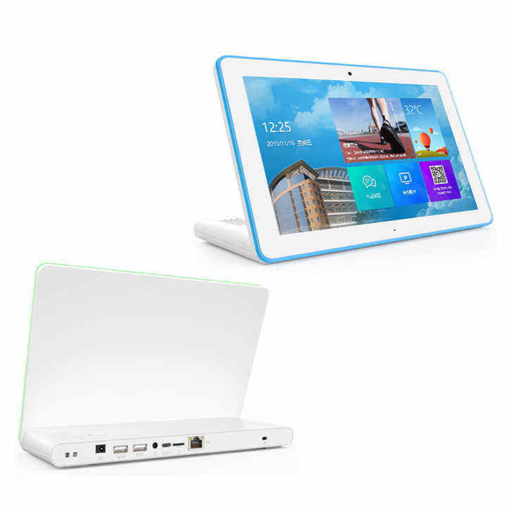 RK3399 프로세서 10.1인치 레스토랑 태블릿과 POE NFC 5MP 카메라 안드로이드 시스템