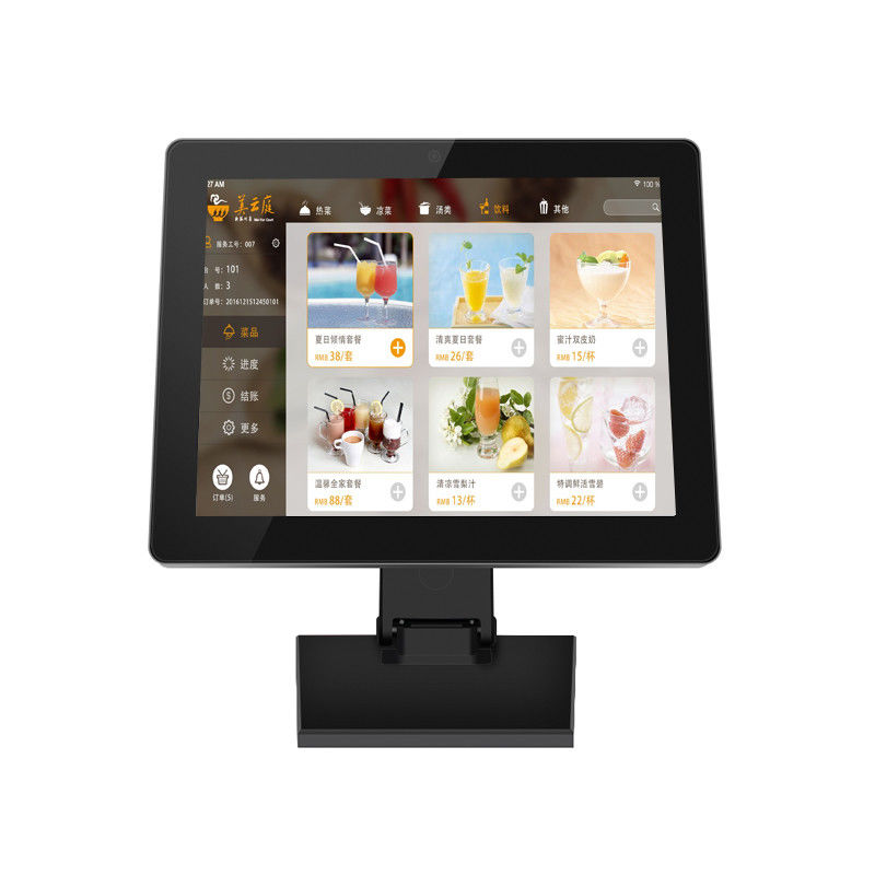 15인치 터치스크린 POS 시스템 (RK3188 쿼드코어, 10포인트 정전식 터치, 안드로이드 올인원 PC)