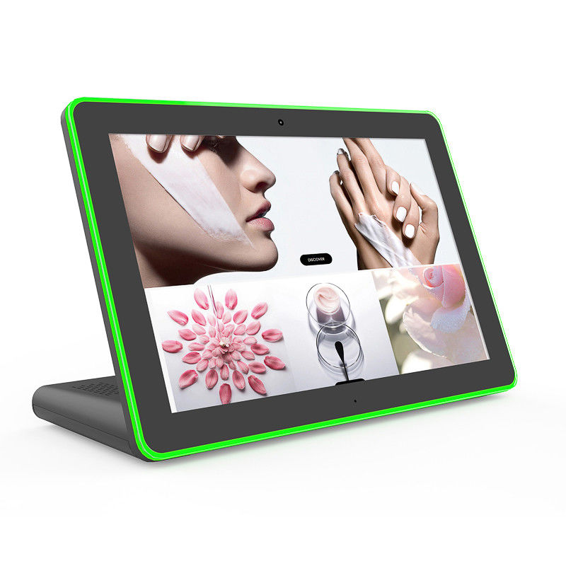 L 타입 안드로이드 8.1 NFC 10.1인치 올인원 터치스크린 PC (LED 조명 포함)